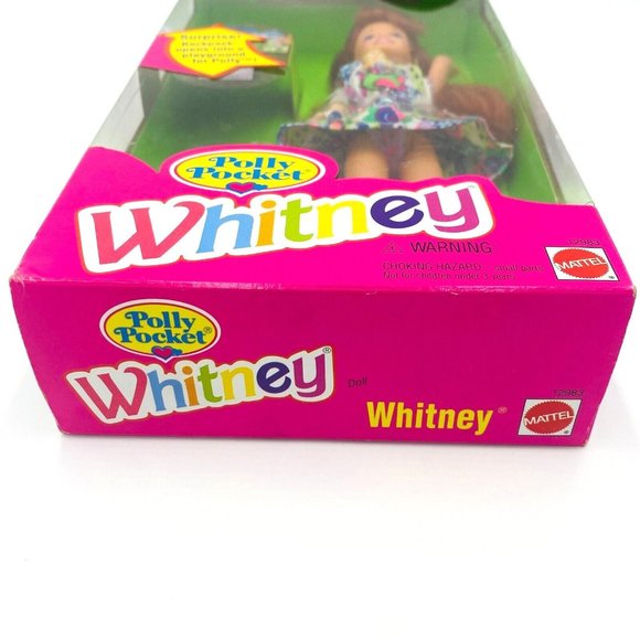 Polly Pocket Vintage 1994 RARE Whitney Barbie Doll Mattel #12983 NIB with doll - Picture 8 of 11
